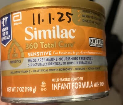 Similac 360 Total Care Sensitive