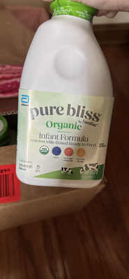 Pure Bliss Organic Infant Formula