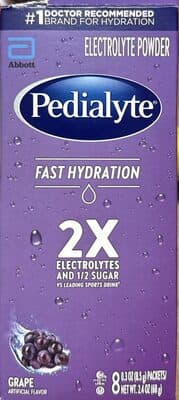 ELECTROLYTE POWDER, GRAPE