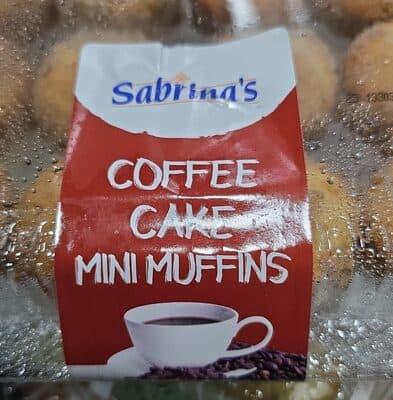 COFFEE CAKE MINI MUFFINS, COFFEE CAKE