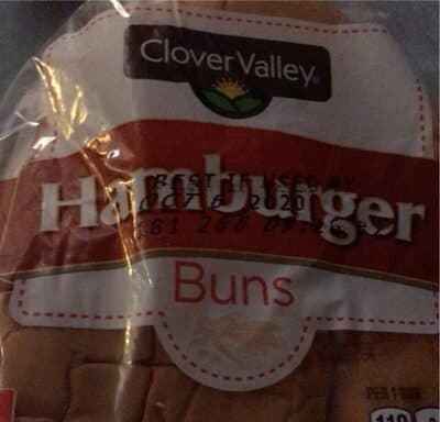 HAMBURGER BUNS, HAMBURGER