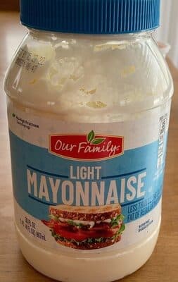 LIGHT MAYO MAYONNAISE DRESSING, LIGHT