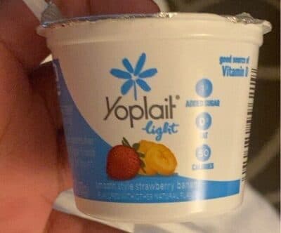 Yoplaityoplait Light Strawberries 'N Bananas Yogurt