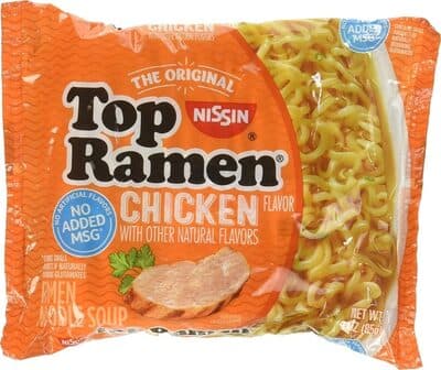 Top Ramen Chicken Flavor