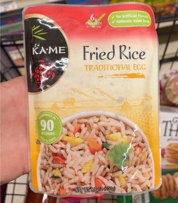 TRADITIONAL EGG FRIED RICE, TRADITIONAL EGG