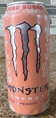 Monster Energy Ultra, Peachy Keen, Sugar Free