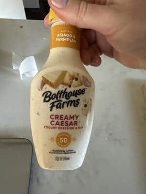 CREAMY CAESAR YOGURT DRESSING & DIP