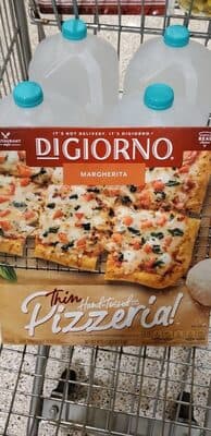 DiGiorno Pizzeria Thin Hand Tossed Margherita 12in Frozen Pizza 18oz Box