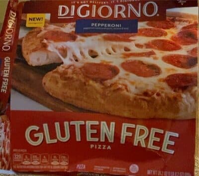 DIGIORNO Gluten Free Pizza - Pepperoni Gluten Free Frozen Pizza