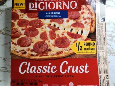 DiGiorno Classic Crust Pepperoni Frozen Pizza 12x19.3oz US