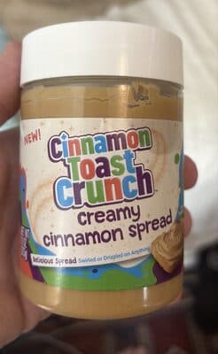 Creamy cinnamon spread