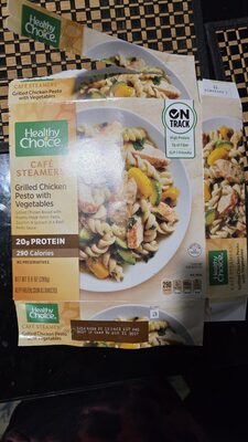 Grilled Chicken Pesto with Vegetables