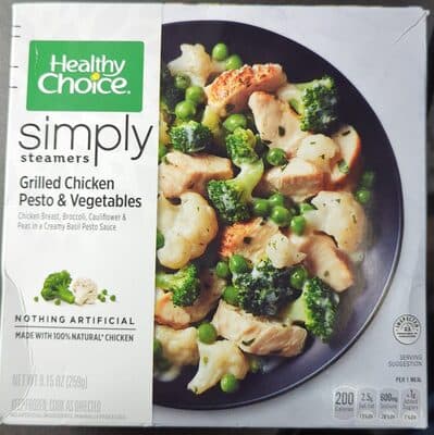 Grilled Chicken Pesto & Vegetables