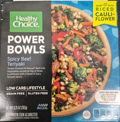 Power Bowls Spicy Beef Teriyaki