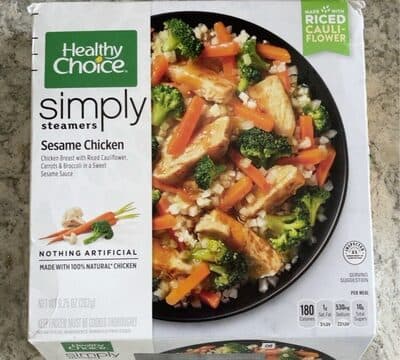 Simply Steamers Sesame Chicken