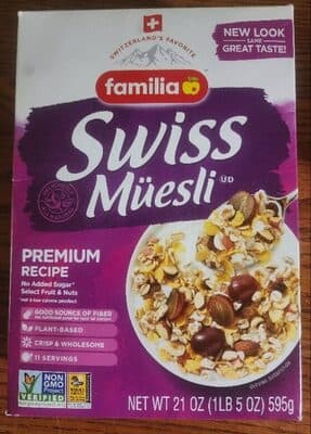 FAMILIA, SWISS BALANCE PREMIUM MUESLI