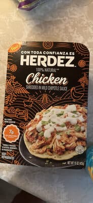 Chicken Diced in Mild Chipotle Sauce