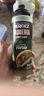 Taqueria Street Sauce Original Verde