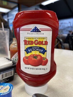 Red Gold Ketchup, 20oz Bottle