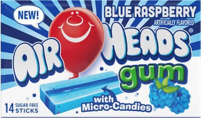 Airheads Blue Raspberry Gum