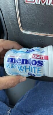 mentos PURE WHITE gum