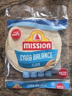 CARB BALANCE FLOUR TORTILLA WRAPS, CARB BALANCE