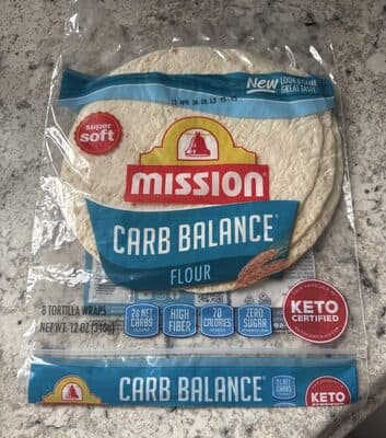 Mission Carb Balance Flour Tortilla Wraps