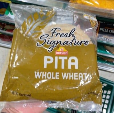 WHOLE WHEAT PITA BREADS, WHOLE WHEAT