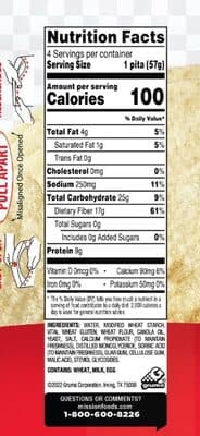 ORIGINAL PITA BREADS, ORIGINAL