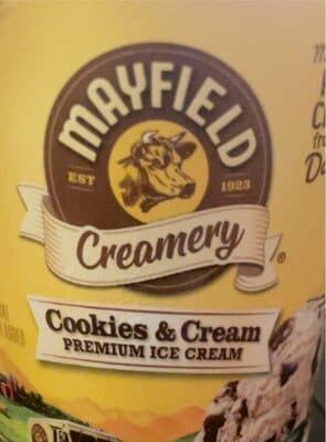 COOKIES & CREAM PREMIUM ICE CREAM, COOKIES & CREAM