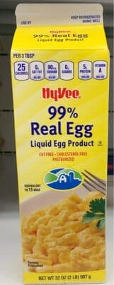 99% REAL EGG LIQUID EGG PRODUCT