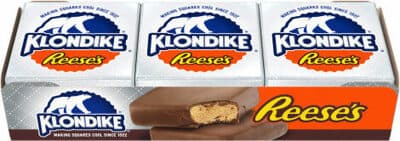 Reese's peanut butter cup ice cream bars