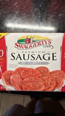 SAUSAGE PREMIUM PATTIES, SAUSAGE