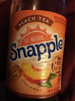 All Natural Tea, Peach