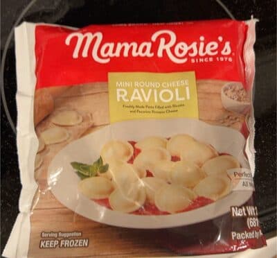 ROUND CHEESE RAVIOLI, CHEESE