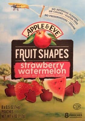 STRAWBERRY WATERMELON FRUIT SHAPES, STRAWBERRY; WATERMELON