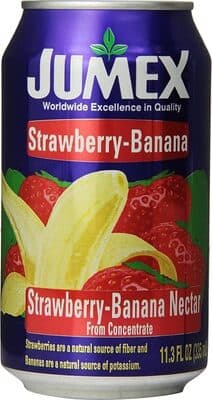 Strawberry and banana nectar