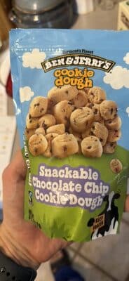 Snackable Chocolate Chip Cookie Dough
