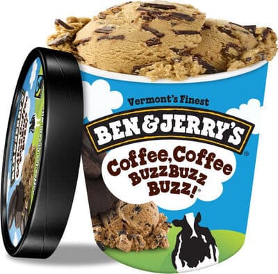 COFFEE, COFFEE BUZZBUZZBUZZ COFFEE ICE CREAM WITH ESPRESSO BEAN FUDGE CHUNKS, COFFEE, COFFEE BUZZBUZZBUZZ
