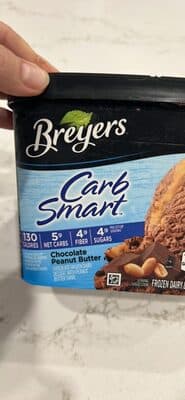 Chocolate Peanut Butter Frozen Dairy Dessert