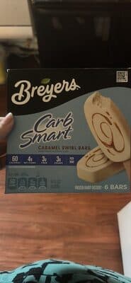 Carb Smart Caramel Swirl Bars