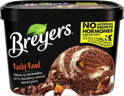 Breyersrockyroadicecreamdessert