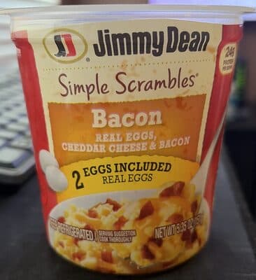 Simple Scrambles Bacon