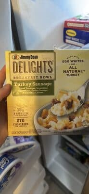 Turkey Sausage Breakfast Bowl