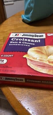 Croissant Ham & Cheese Sandwiches