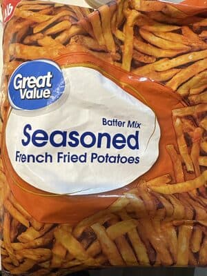 BATTER MIX SEASONED FRENCH FRIED POTATOES, BATTER MIX SEASONED