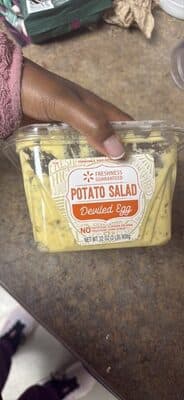 DEVILED EGG POTATO SALAD, DEVILED EGG POTATO