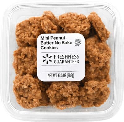 PEANUT BUTTER NO BAKE COOKIES, PEANUT BUTTER