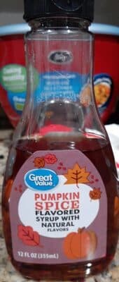 PUMPKIN SPICE SYRUP, PUMPKIN SPICE