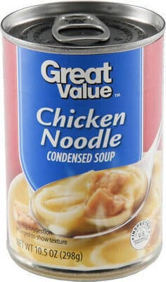 CHICKEN NOODLE CONDENSED SOUP, CHICKEN NOODLE
